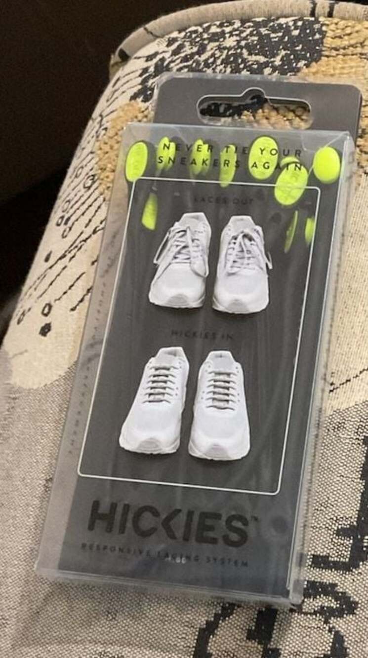 Hickies 1.0 Original Responsive Lacing System Elastic No-Tie Shoelaces